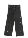 Stella Mccartney Kids Button-detail Trousers In Black