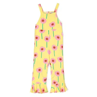 Stella Mccartney Kids Cady Flower Print Jumpsuit