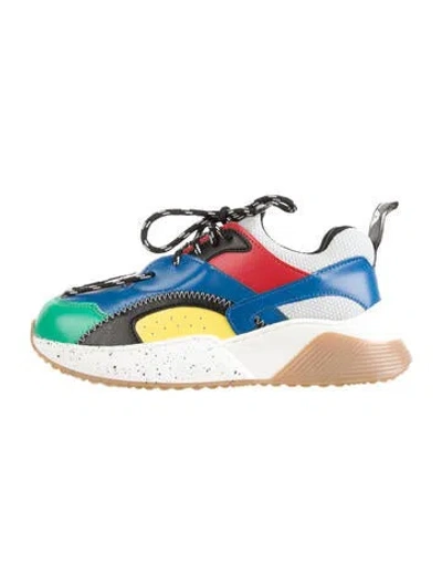 Pre-owned Stella Mccartney Kids' Color Block Sneakers W/ Tags In White