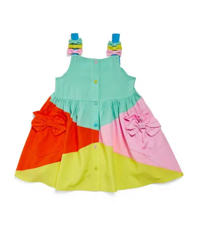 Stella Mccartney Kids Colour-block Sleeveless Dress (3-36 Months) In Multi