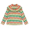 Stella Mccartney Kids Frill Shirt Multicolour Tulip Print