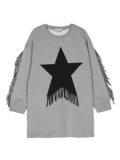 STELLA MCCARTNEY STELLA MCCARTNEY KIDS FRINGED SWEATSHIRT