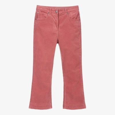 Stella Mccartney Kids Girls Teen Pink Corduroy Trousers