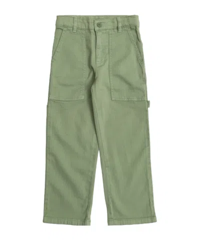 Stella Mccartney Kids Graphic Patch Trousers In Green