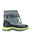 Stella Mccartney Kids Green Snow Boots In Multi