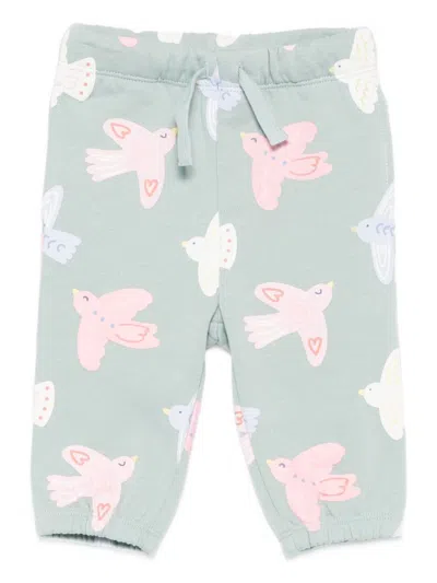 Stella Mccartney Kids Light Green Fleece Trousers
