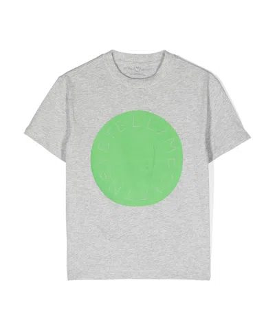 Stella Mccartney Logo-appliqué Cotton T-shirt In White