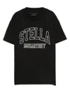 Stella Mccartney Kids Logo T-shirt In Black