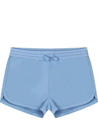 Stella Mccartney Kids' Mini Bermuda Shorts In Jersethestanend In Blue