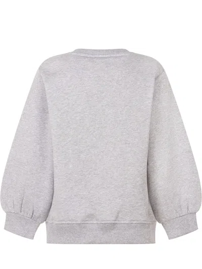 Stella Mccartney Kids Mini Sweatshirt In Grigio Medio Mel.