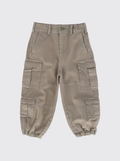 Stella Mccartney Kids Pants Kids Color Green In Brown