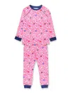 Stella Mccartney Kids Pink Star-print Ski Set In Pink