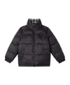 Stella Mccartney Doubleface Polyamide Down Jacket In Black