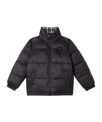 Stella Mccartney Kids Reversible Zip-up Jacket In Black