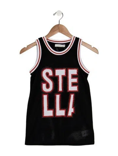 Pre-owned Stella Mccartney Babies' Kids' Sleeveless Mesh Shirt In Black