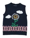 Stella Mccartney Kids Sweaters In Midnight Blue