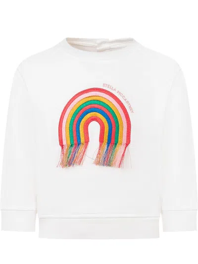 Stella Mccartney Kids Sweatshirt In White