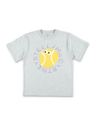 Stella Mccartney Kids T Shirts And Polos Grey In Gray