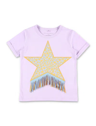 Stella Mccartney Kids T Shirts And Polos In Purple