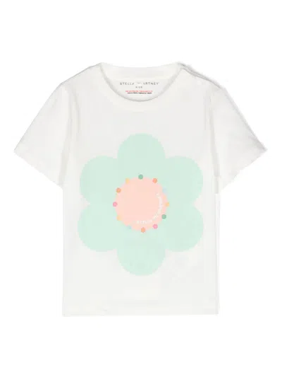 Stella Mccartney Babies'  Kids T-shirts And Polos White