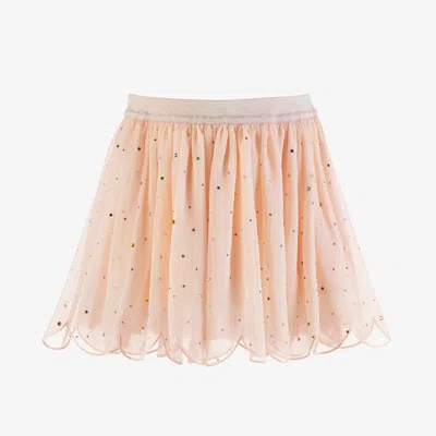 Stella Mccartney Kids Teen Girls Blush Pink Chiffon & Tulle Skirt