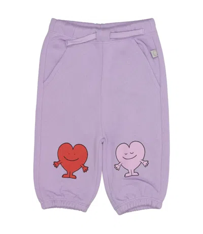 Stella Mccartney Kids Trousers Purple