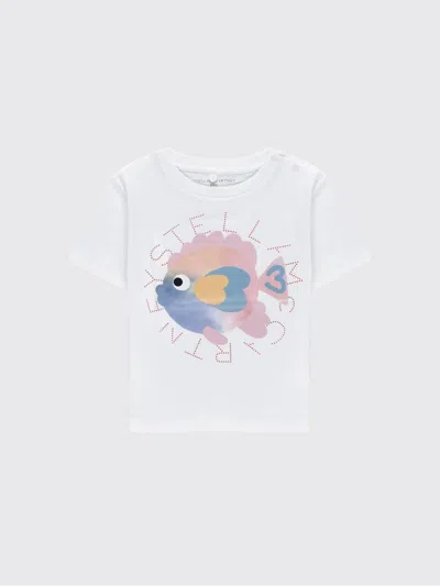 Stella Mccartney Babies'  Kids T-shirt Kids In White