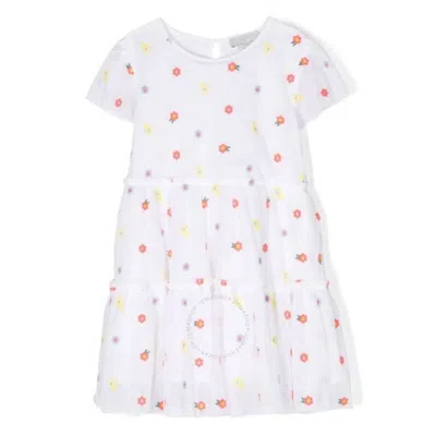 Stella Mccartney Kids Tulle Floral Print Dress
