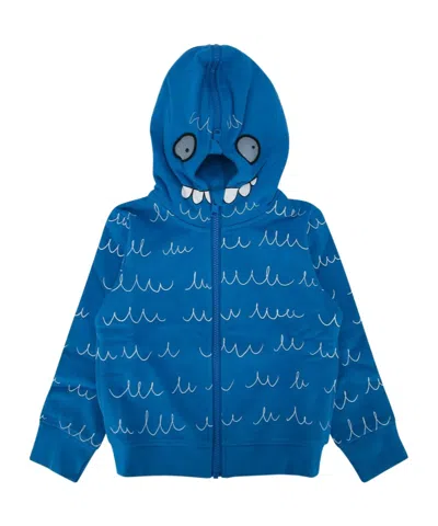 Stella Mccartney Kids Zipped Hoodie In Metallic