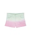 Stella Mccartney Multicolor Shorts For Girl With Logo In Multi