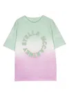 Stella Mccartney Gradient-effect T-shirt In Multi