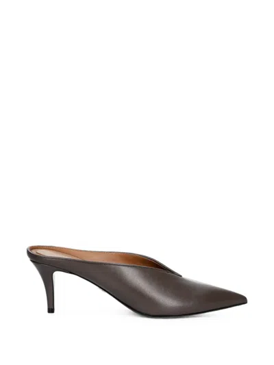 Stella Mccartney Kitten Heel Mules In Multi