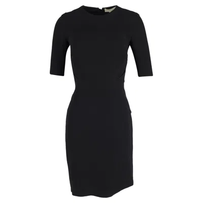 Stella Mccartney Knee Length Dress In Black Wool