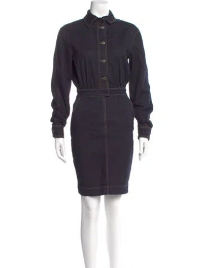 Pre-owned Stella Mccartney Knee-length Dress In Blue