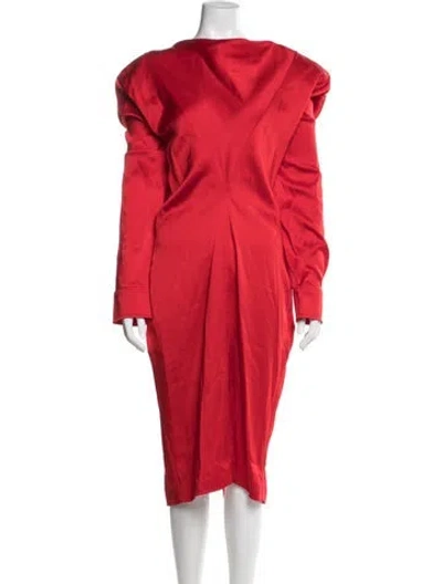 Pre-owned Stella Mccartney Knee-length Dress In Red