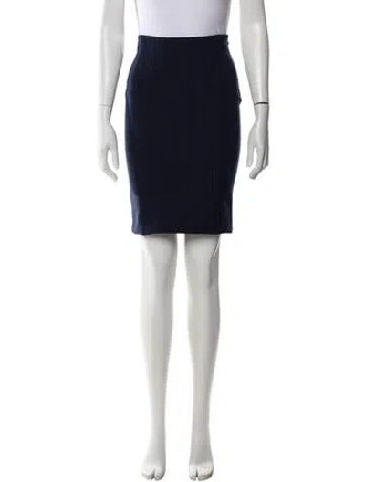 Pre-owned Stella Mccartney Knee-length Skirt In Blue/white
