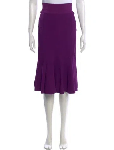 Pre-owned Stella Mccartney Knee-length Skirt In Purple