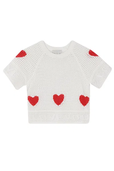 Stella Mccartney Kids' Knit In Ivory