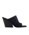 Stella Mccartney Woman Sandals Black Size 7 Textile Fibers In Black