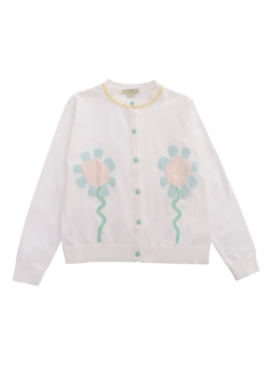 Stella Mccartney Kids' Knitted Cardigan In White