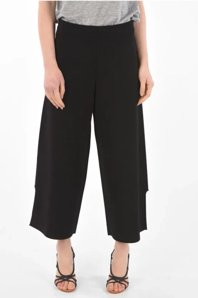 STELLA MCCARTNEY KNITTED CROPPED FIT PANTS
