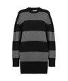 Stella Mccartney Relaxed Fit Dress With Bold Stripes