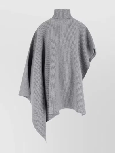 STELLA MCCARTNEY KNITWEAR HIGH NECK ASYMMETRIC HEM