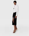 Stella Mccartney Knotted Asymmetric Midi Skirt
