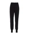 Stella Mccartney Lace Cut-out Tapered Trousers In Black