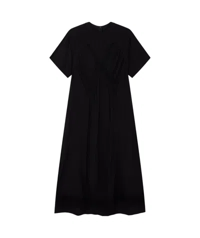 Stella Mccartney Lace Detail Dress In Black