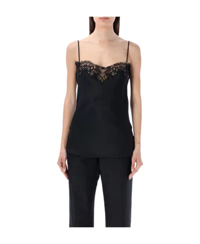 Stella Mccartney Lace Top In Black