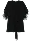 Stella Mccartney Lace-detailing Blouse In Black