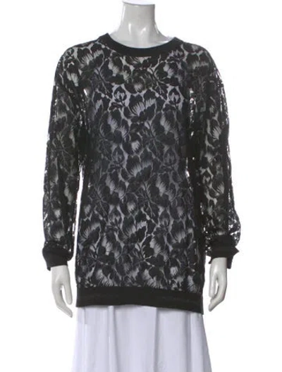 Pre-owned Stella Mccartney Lace Lace Pattern Top In Multi