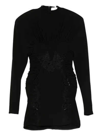Stella Mccartney Lace Midi Dress In Black